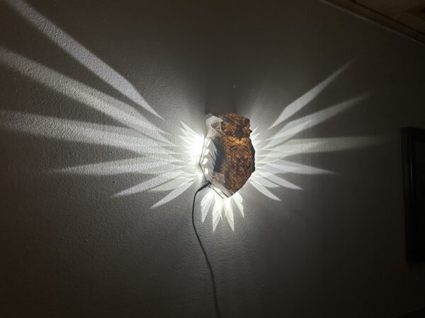 Lampa Sowa – Magiczna Dekoracja Ścienna - obrazek 3